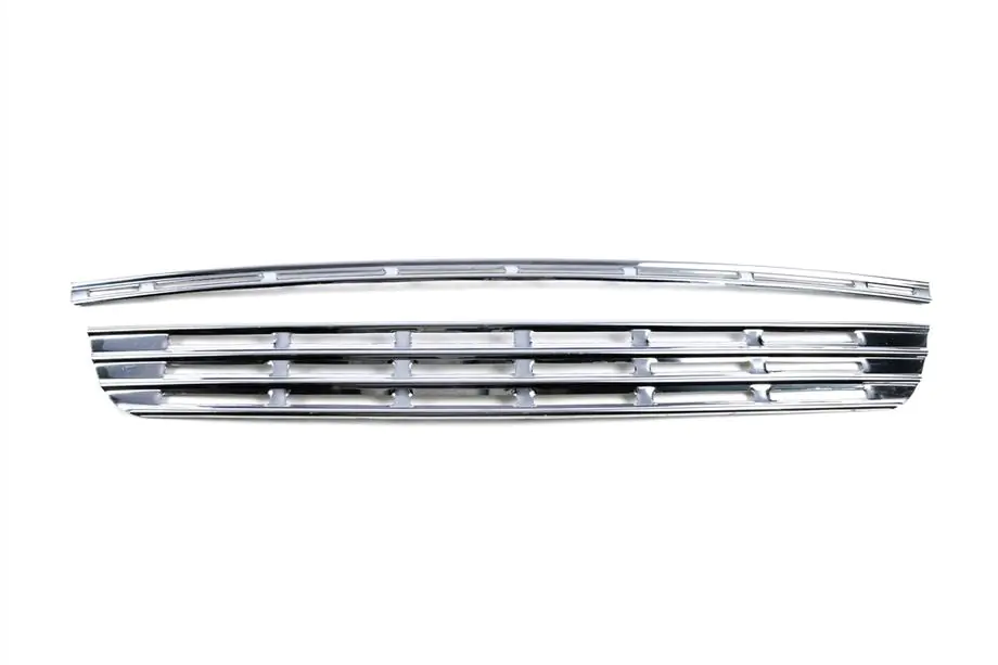 Peugeot Partner Tepee 2008-2018 Couvre-calandre (2 pcs, inox) Photo 6