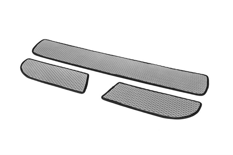 Mercedes Sprinter W907/W910 2018- Tapis de seuil en polyuréthane (3 pcs, EVA, Gris) Photo 2