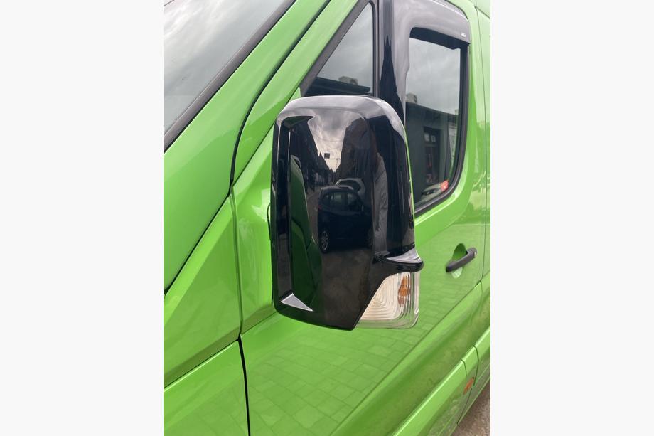 Volkswagen Crafter 2006-2016 Coques de Rétroviseurs BlackEdition (2 pcs, plastique) Image