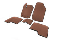 Renault Logan II 2013-2022 Tapis de sol EVA (Marron) photo 2