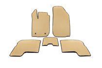 Renault Logan II 2013-2022 Tapis de sol EVA (Beige) photo 1
