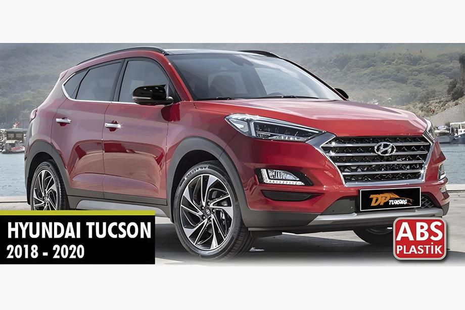 Hyundai Tucson TL 2016-2021 Coques de Rétroviseurs BMW-Style (2018-2020, 2 pcs) Photo 4