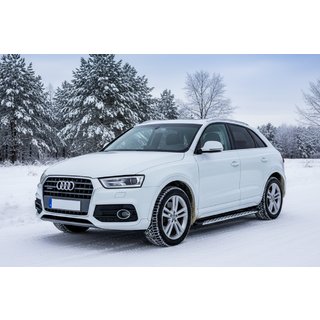 Marchepieds Latéraux Shining V1 (2 pcs, Aluminium) Audi Q3 2011-2019 photo 1