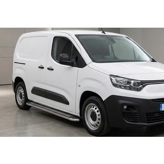 Marchepieds Latéraux Maydos V2 (2 pcs, Aluminium & Inox) Fiat Doblo III 2023- photo 1