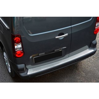 Protection de Pare-chocs Arrière OmsaLine Inox Peugeot Partner Tepee 2008-2018 photo 1