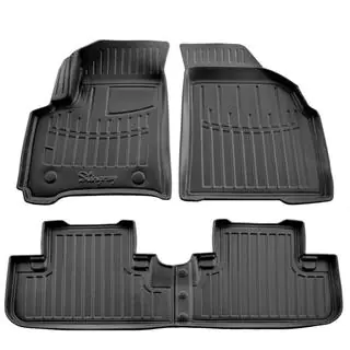 Tapis de sol en caoutchouc Stingray 3D (5 pcs, polyuréthane) Chevrolet Tacuma/Rezzo 2000-2008