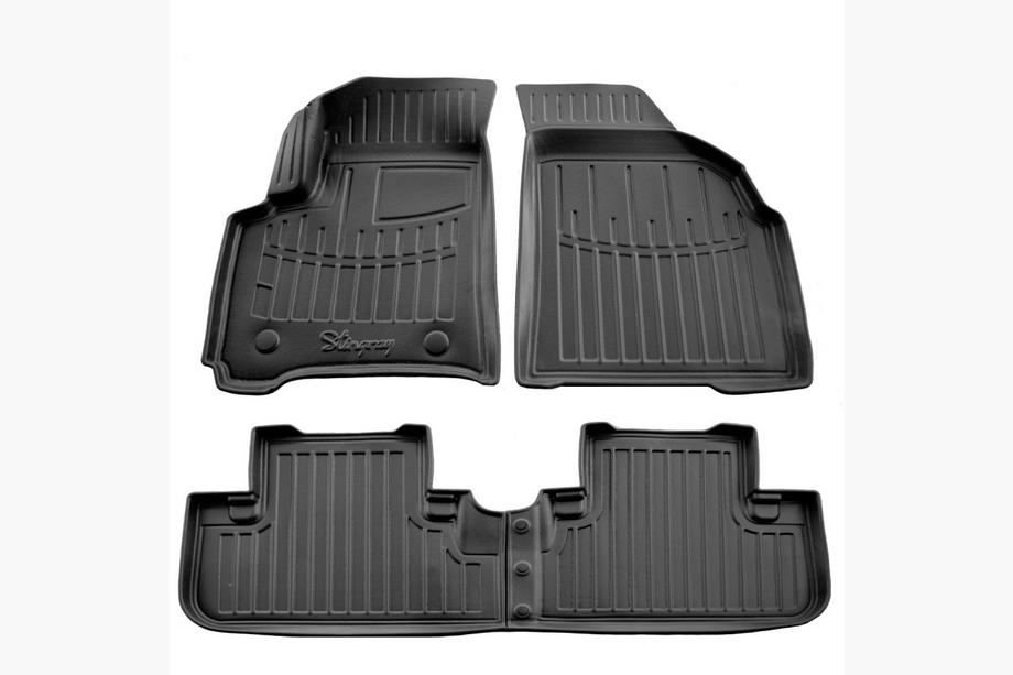 Chevrolet Tacuma/Rezzo 2000-2008 Tapis de sol en caoutchouc Stingray 3D (5 pcs, polyuréthane) Image