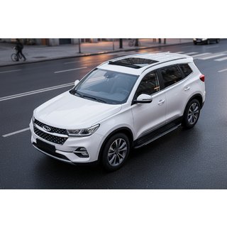 Marchepieds latéraux Bosphorus Grey (2 pcs, aluminium) Chery Tiggo 7 2020- photo 1