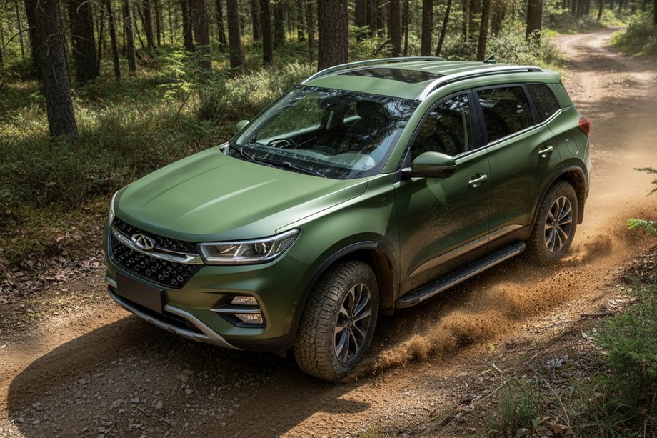 Chery Tiggo 7 2020- Marchepieds Latéraux Maya V1 (2 pcs, Aluminium) Image