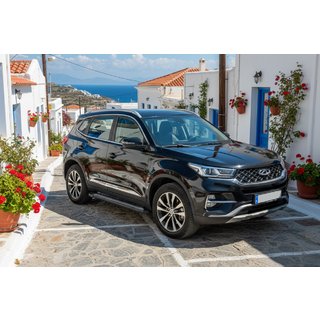 Marchepieds Latéraux New Vision Black (2 pcs, Aluminium) Chery Tiggo 7 2020- photo 1