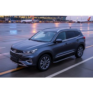 Marchepieds Latéraux Tayga Grey (2 pcs, Aluminium) Chery Tiggo 7 2020- photo 1