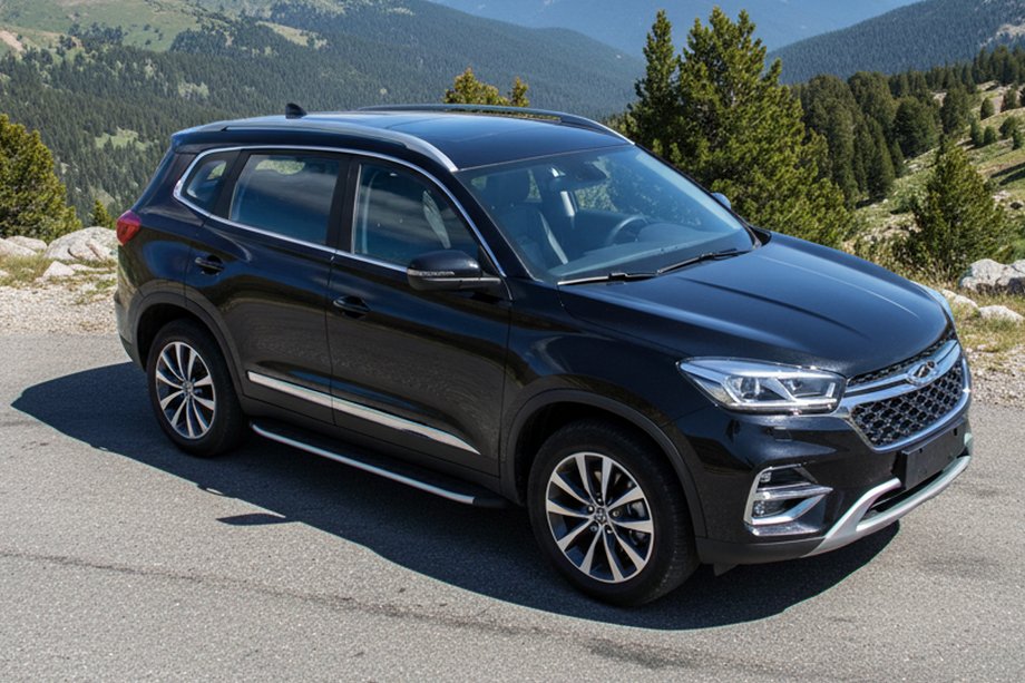 Chery Tiggo 8 2017- Marchepieds Latéraux Fullmond (2 pcs, Aluminium) Image