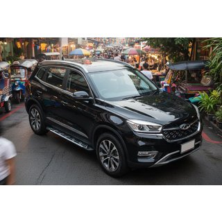 Marchepieds Latéraux Sunrise (2 pcs, Aluminium) Chery Tiggo 8 2017- photo 1