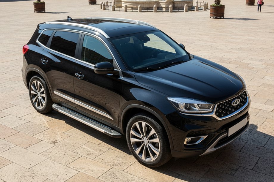 Chery Tiggo 8 2017- Marchepieds Latéraux RedLine V1 (2 pcs, Aluminium) Image