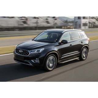 Marchepieds Latéraux Duru (2 pcs, Aluminium) Chery Tiggo 8 2017- photo 1