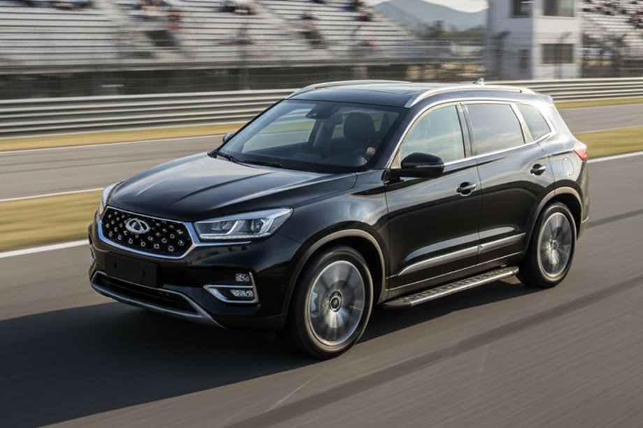 Chery Tiggo 8 2017- Marchepieds Latéraux Duru (2 pcs, Aluminium) Image