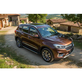Marchepieds Latéraux Maya V1 (2 pcs, Aluminium) Chery Tiggo 8 2017- photo 1