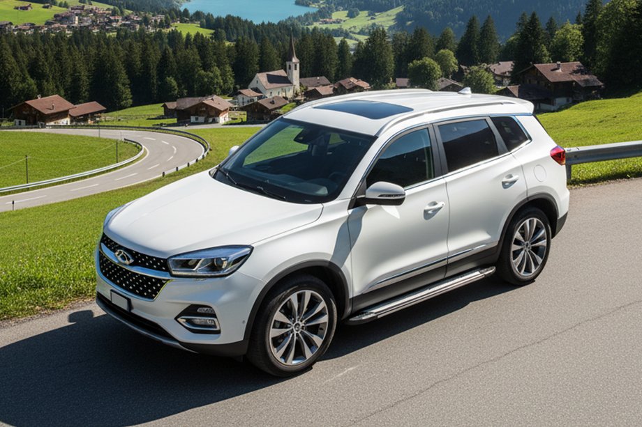Chery Tiggo 8 2017- Marchepieds Latéraux Rainbow (2 pcs, Aluminium) Image