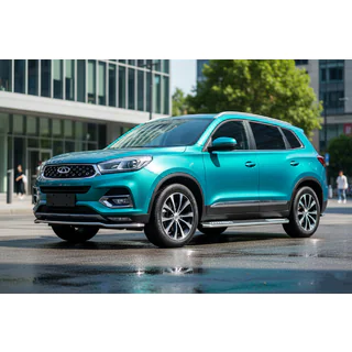 Marchepieds Latéraux Tayga V2 (2 pcs, Aluminium) Chery Tiggo 8 2017- photo 1