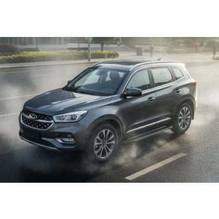 Marchepieds latéraux Bosphorus Grey (2 pcs, aluminium) Chery Tiggo 8 2017- photo 1