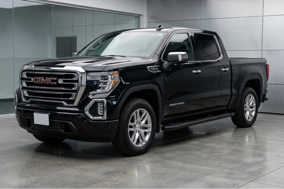 GMS Sierra 2019- Marchepieds Latéraux Allmond Black (2 pcs, Aluminium) Image