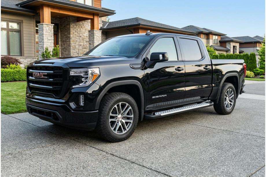 GMS Sierra 2019- Marchepieds latéraux Allmond Grey (2 pcs, aluminium) Image
