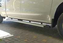 Chevrolet Silverado 2019- Marchepieds Latéraux Maya V2 (2 pcs, Aluminium) photo 1