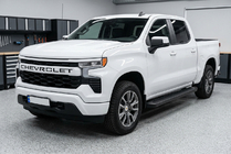 Chevrolet Silverado 2019- Marchepieds Latéraux Allmond Black (2 pcs, Aluminium) photo 1
