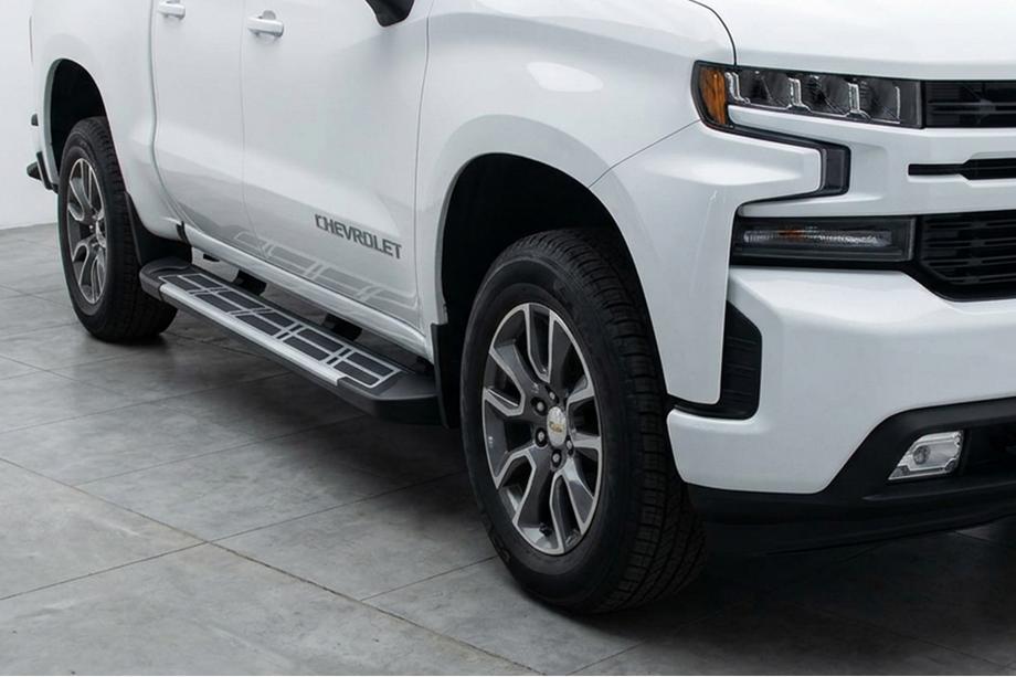Chevrolet Silverado 2019- Marchepieds Latéraux Sunrise (2 pcs, Aluminium) Image