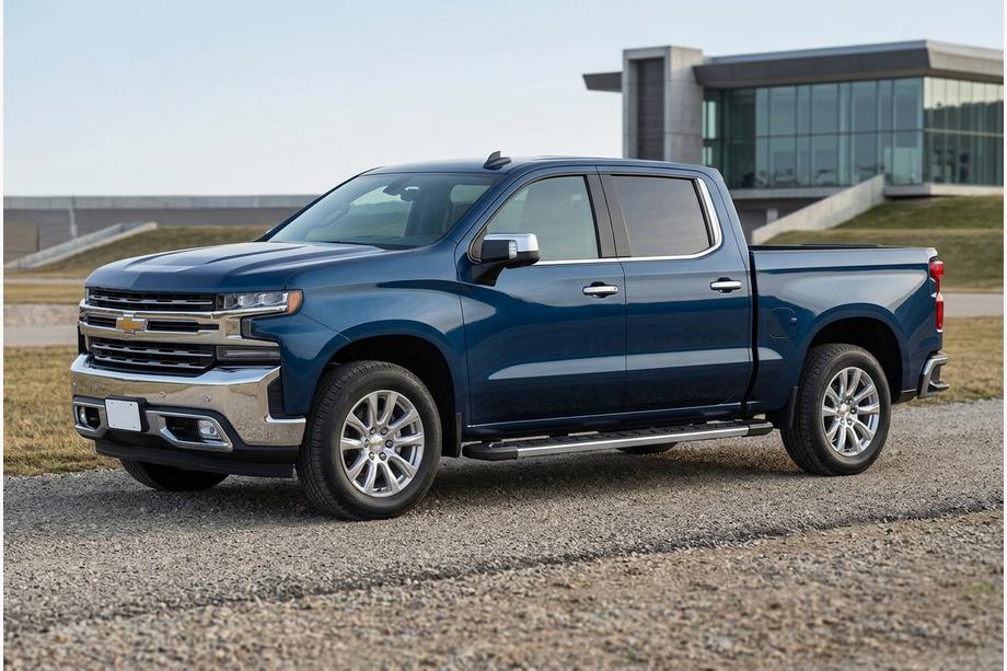 Chevrolet Silverado 2019- Marchepieds Latéraux RedLine V1 (2 pcs, Aluminium) Image