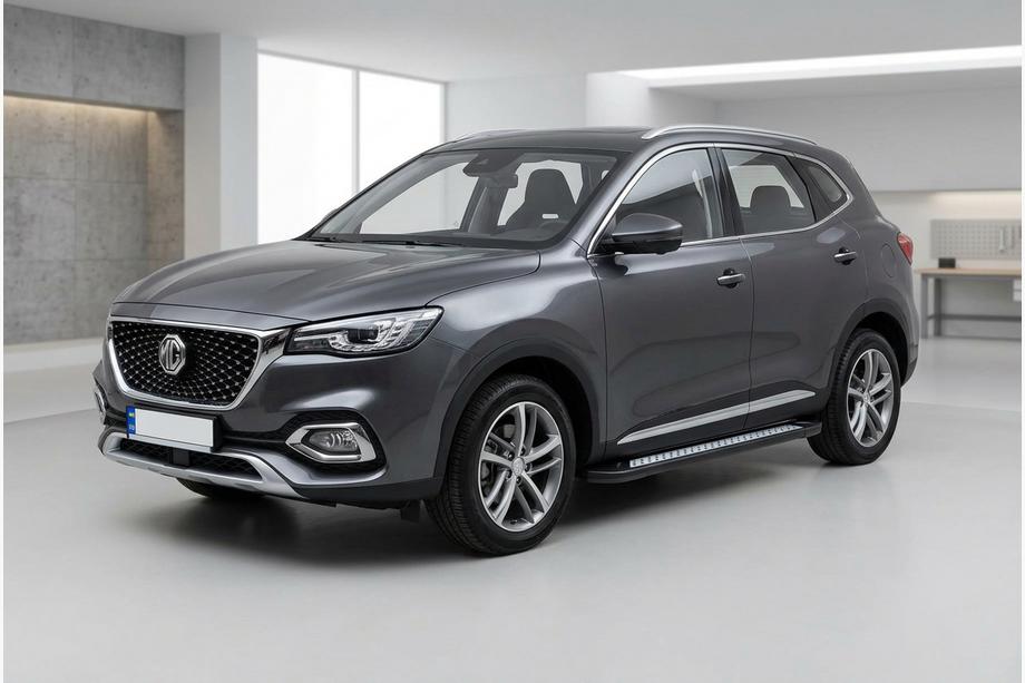 MG HS 2018- Marchepieds Latéraux Vision New Black (2 pcs, Aluminium) Image