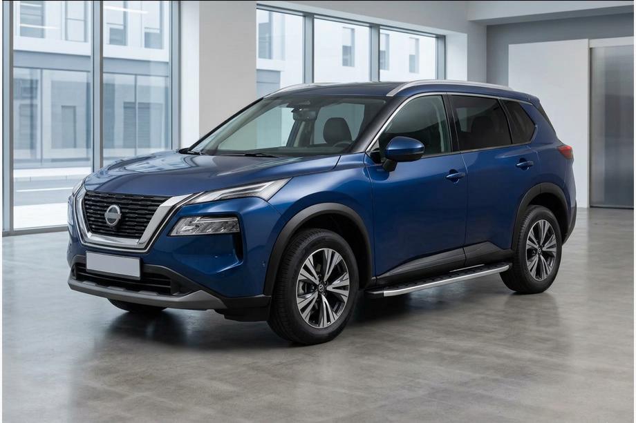 Nissan X-trail T33/Rogue 2022- Marchepieds Latéraux Fullmond (2 pcs, Aluminium) Photo 1