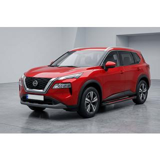 Marchepieds Latéraux Maya Red (2 pcs, Aluminium) Nissan X-trail T33/Rogue 2022- photo 1
