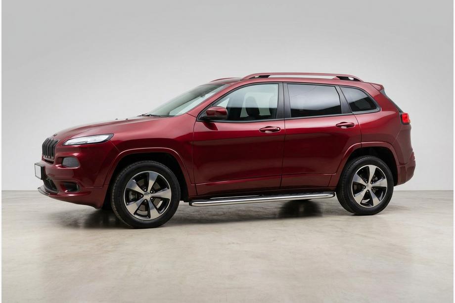 Jeep Cherokee KL 2013- Marchepieds Latéraux Maydos V1 (2 pcs, Aluminium) Photo 1