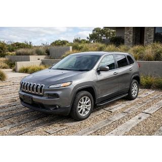 Marchepieds Latéraux Bosphore Black (2 pcs, Aluminium) Jeep Cherokee KL 2013- photo 1