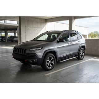 Marchepieds Latéraux RedLine V1 (2 pcs, Aluminium) Jeep Cherokee KL 2013- photo 1