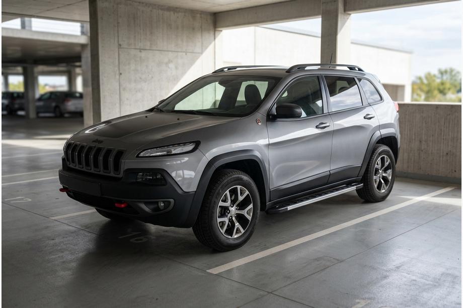 Jeep Cherokee KL 2013- Marchepieds Latéraux RedLine V1 (2 pcs, Aluminium) Image