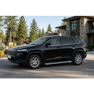 Marchepieds Latéraux BlackLine (2 pcs, Aluminium) Jeep Cherokee KL 2013- photo 1