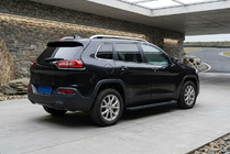 Jeep Cherokee KL 2013- Marchepieds Latéraux Allmond Black (2 pcs, Aluminium) photo 1