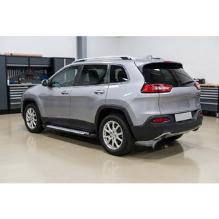 Marchepieds latéraux Allmond Grey (2 pcs, aluminium) Jeep Cherokee KL 2013- photo 1