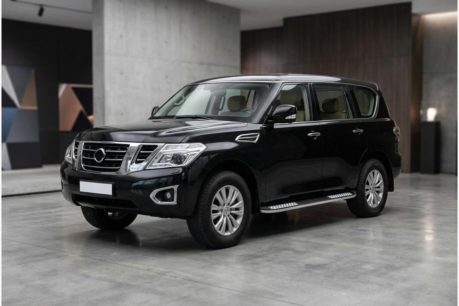 Nissan Armada 2016-2024 Marchepieds Latéraux Tayga V2 (2 pcs, Aluminium) Image