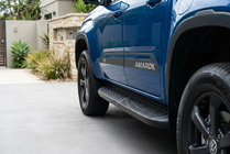 Volkswagen Amarok 2022- Marchepieds Latéraux Tayga Black (2 pcs, Aluminium) photo 1