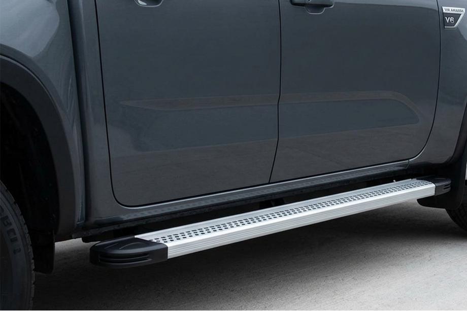 Ford Ranger 2022- Marchepieds Latéraux Maya V2 (2 pcs, Aluminium) Image