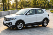 Volkswagen T-Cross 2019- Marchepieds Latéraux Tayga Grey (2 pcs, Aluminium) photo 1