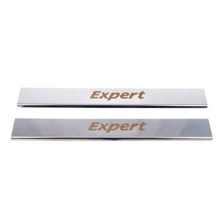 Seuils de porte inox (Carmos, 2 pcs) Peugeot Expert 2007-2016 photo 2