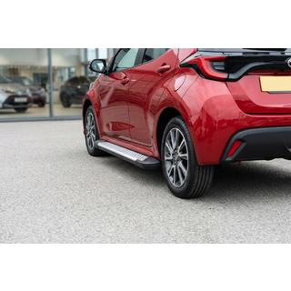 Marchepieds latéraux Allmond Grey (2 pcs, aluminium) Toyota Yaris/Yaris Cross (XP210) 2020- photo 1