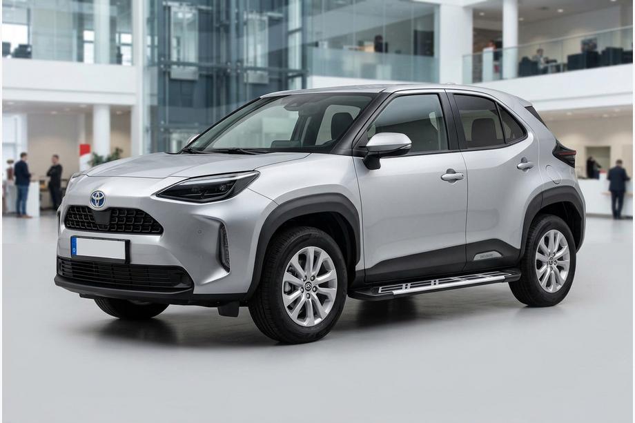 Toyota Yaris/Yaris Cross (XP210) 2020- Marchepieds Latéraux Sunrise (2 pcs, Aluminium) Photo 1