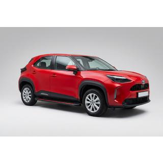 Marchepieds Latéraux Maya Red (2 pcs, Aluminium) Toyota Yaris/Yaris Cross (XP210) 2020- photo 1