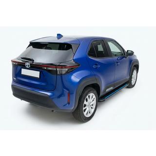 Marchepieds Latéraux Maya Blue (2 pcs, Aluminium) Toyota Yaris/Yaris Cross (XP210) 2020- photo 1