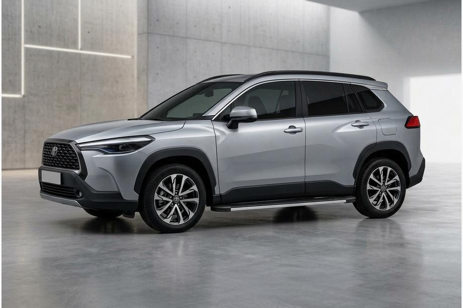 Toyota Corolla Cross 2020- Marchepieds Latéraux Maya V1 (2 pcs, Aluminium) Image